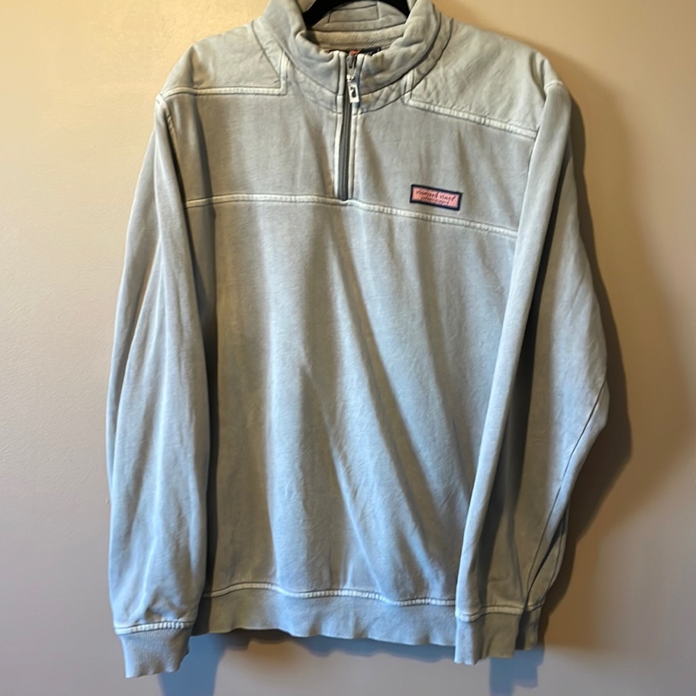 Vineyard vines medium grey pullover